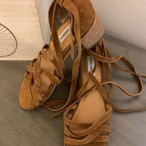 Steve Madden Ankle Wrap Heel